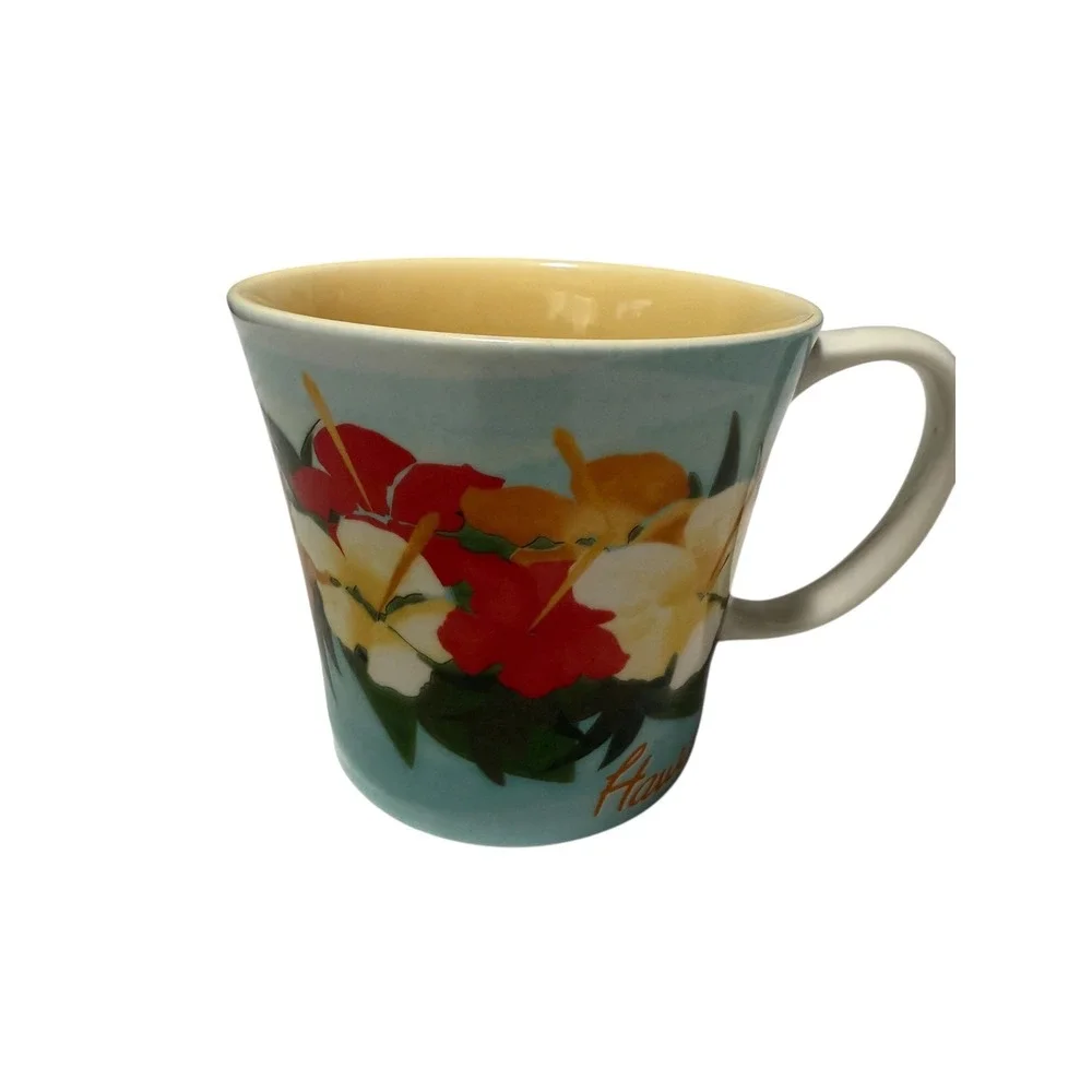 STARBUCKS COFFEE 2010 Hawaii State Travel Bone China Collectible Mug Cup - Picture 10 of 10